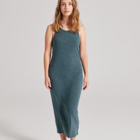 NEW Allbirds Women's Ribbed Dress - Limited Edition Pink - Picture 6 of 11